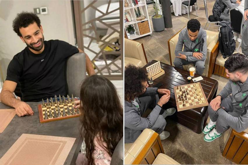 危险！穆罕默德·萨拉赫沉迷于下棋